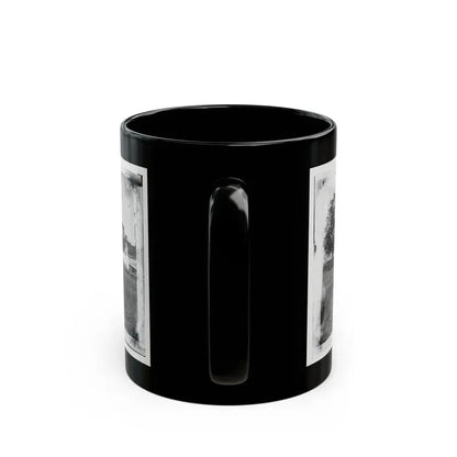 Antietam, Maryland. Ruins Of Mumma's House On The Battlefield (U.S. Civil War) Black Coffee Mug - Go Mug Yourself