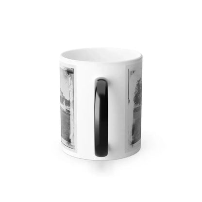 Antietam, Maryland. Ruins of Mumma's House on the Battlefield (U.S. Civil War) Color Changing Coffee Mug 11oz - Go Mug Yourself