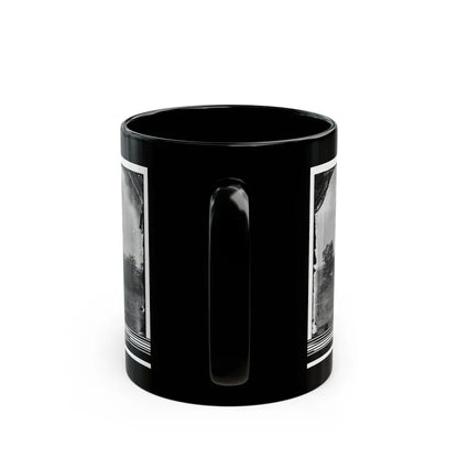 Antietam, Maryland. Rullet's House On The Battlefield (U.S. Civil War) Black Coffee Mug - Go Mug Yourself