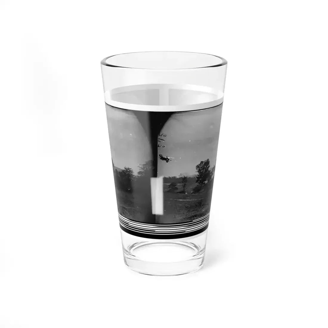 Antietam, Maryland. Rullet's House On The Battlefield (U.S. Civil War) Pint Glass 16oz 16oz - Go Mug Yourself