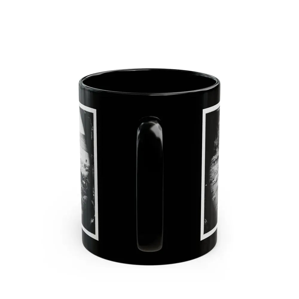 Antietam, Maryland. View Of Antietam Bridge (U.S. Civil War) Black Coffee Mug - Go Mug Yourself