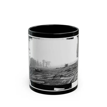 Antietam, Maryland. View Where Sumner's Corps Charged (U.S. Civil War) Black Coffee Mug 11oz - Go Mug Yourself