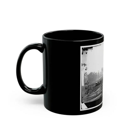 Antietam, Maryland. View Where Sumner's Corps Charged (U.S. Civil War) Black Coffee Mug - Go Mug Yourself