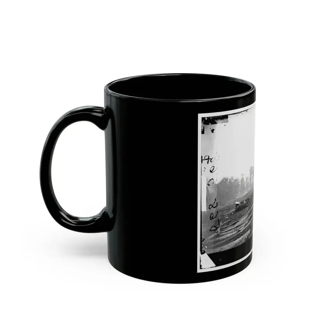 Antietam, Maryland. View Where Sumner's Corps Charged (U.S. Civil War) Black Coffee Mug - Go Mug Yourself
