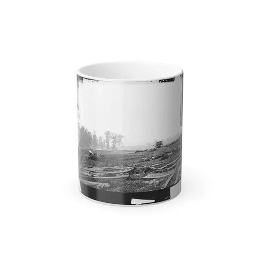 Antietam, Maryland. View Where Sumner's Corps Charged (U.S. Civil War) Color Changing Coffee Mug 11oz Default Title - Go Mug Yourself