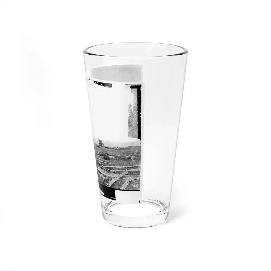 Antietam, Maryland. View Where Sumner's Corps Charged (U.S. Civil War) Pint Glass 16oz - Go Mug Yourself