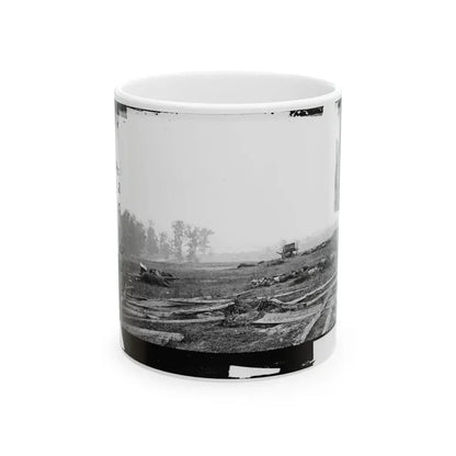 Antietam, Maryland. View Where Sumner's Corps Charged (U.S. Civil War) White Coffee Mug 11oz - Go Mug Yourself