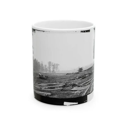 Antietam, Maryland. View Where Sumner's Corps Charged (U.S. Civil War) White Coffee Mug 11oz - Go Mug Yourself