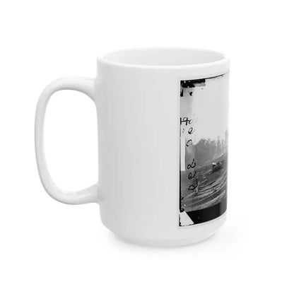 Antietam, Maryland. View Where Sumner's Corps Charged (U.S. Civil War) White Coffee Mug - Go Mug Yourself