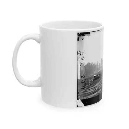 Antietam, Maryland. View Where Sumner's Corps Charged (U.S. Civil War) White Coffee Mug - Go Mug Yourself