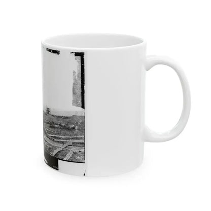 Antietam, Maryland. View Where Sumner's Corps Charged (U.S. Civil War) White Coffee Mug - Go Mug Yourself