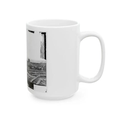 Antietam, Maryland. View Where Sumner's Corps Charged (U.S. Civil War) White Coffee Mug - Go Mug Yourself