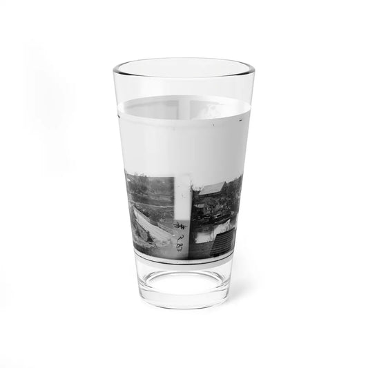 Antietam, Maryland. Antietam Bridge, Looking Across Stream (U.S. Civil War) Pint Glass 16oz-16oz-Go Mug Yourself