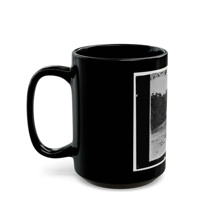 Antietam, Maryland. Bodies In Front Of The Dunker Church (U.S. Civil War) Black Coffee Mug-Go Mug Yourself