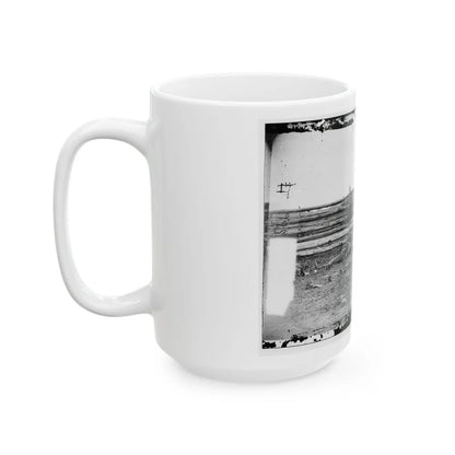 Antietam, Maryland. Bodies Of Confederate Soldiers By Fence On Hagerstown Pike (U.S. Civil War) White Coffee Mug-Go Mug Yourself