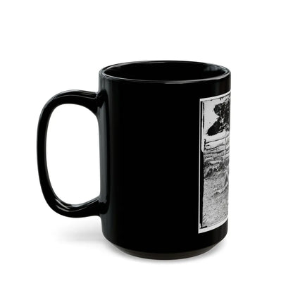 Antietam, Maryland. Bodies Of Dead, Louisiana Regiment (U.S. Civil War) Black Coffee Mug-Go Mug Yourself