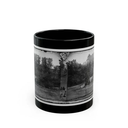 Antietam, Maryland. Burnside Bridge Across The Antietam 001 (U.S. Civil War) Black Coffee Mug-11oz-Go Mug Yourself