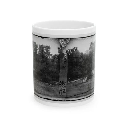 Antietam, Maryland. Burnside Bridge Across The Antietam 001 (U.S. Civil War) White Coffee Mug-11oz-Go Mug Yourself