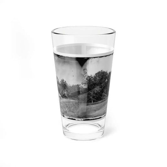 Antietam, Maryland. Burnside Bridge. Southeastern View (U.S. Civil War) Pint Glass 16oz-16oz-Go Mug Yourself