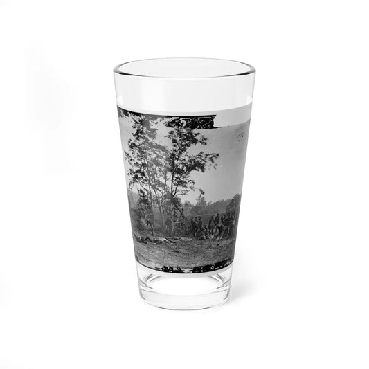 Antietam, Maryland. Burying The Dead Confederate Soldiers (U.S. Civil War) Pint Glass 16oz-16oz-Go Mug Yourself