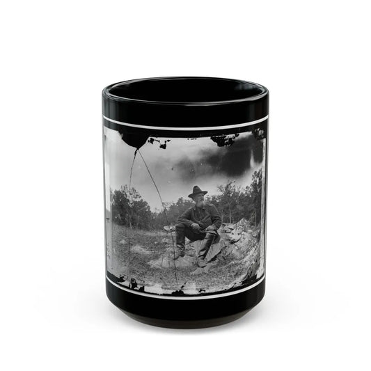 Antietam, Maryland. Col. Turner G. Morehead, 106th Pennsylvania Volunteers (U.S. Civil War) Black Coffee Mug-15oz-Go Mug Yourself