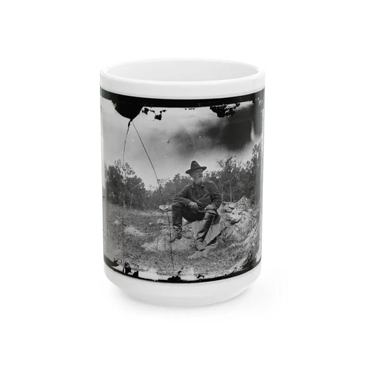 Antietam, Maryland. Col. Turner G. Morehead, 106th Pennsylvania Volunteers (U.S. Civil War) White Coffee Mug-15oz-Go Mug Yourself