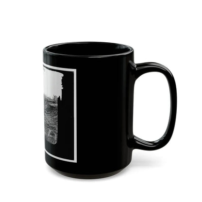 Antietam, Maryland. Confederate Dead In A Ditch On The Right Wing (U.S. Civil War) Black Coffee Mug-Go Mug Yourself