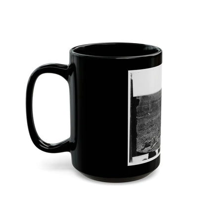 Antietam, Maryland. Dead On Battlefield (U.S. Civil War) Black Coffee Mug-Go Mug Yourself