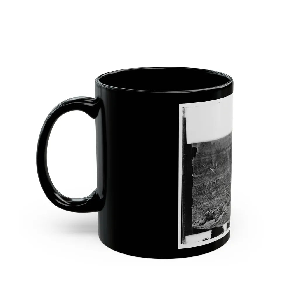 Antietam, Maryland. Dead On Battlefield (U.S. Civil War) Black Coffee Mug-Go Mug Yourself