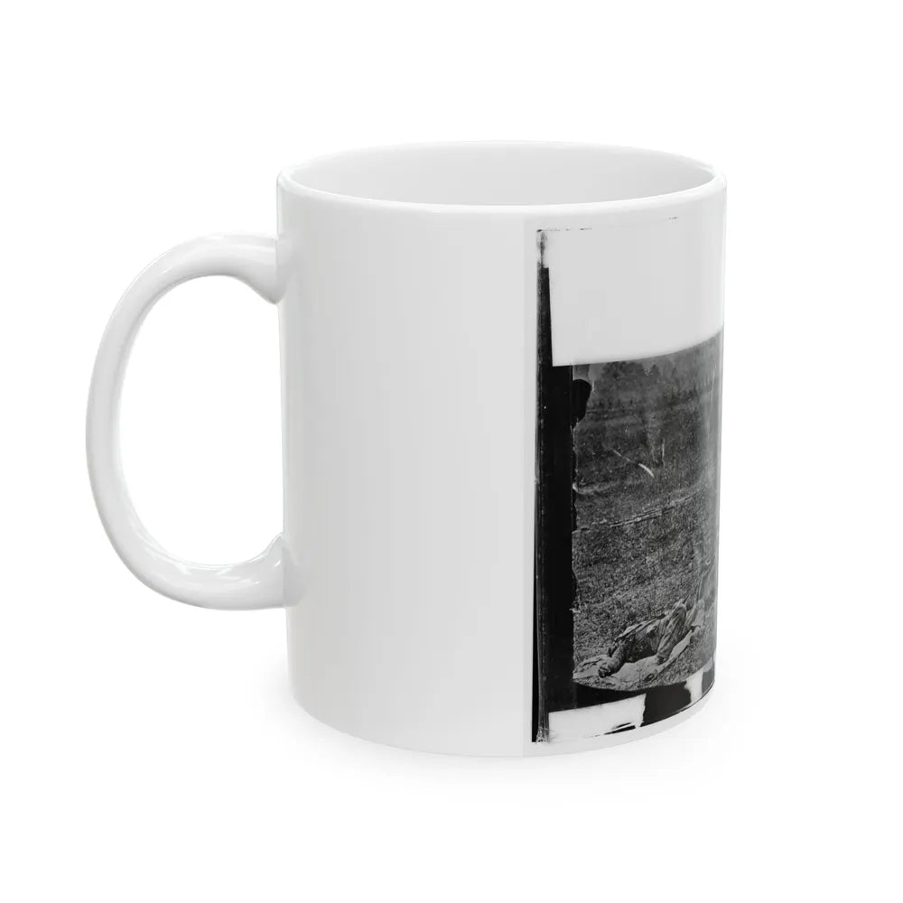 Antietam, Maryland. Dead On Battlefield (U.S. Civil War) White Coffee Mug-Go Mug Yourself