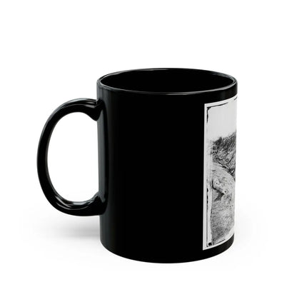 Antietam, Maryland. Dead Soldiers In Ditch On The Right Wing Where Kimball's Brigade Fought So Desperately (U.S. Civil War) Black Coffee Mug-Go Mug Yourself