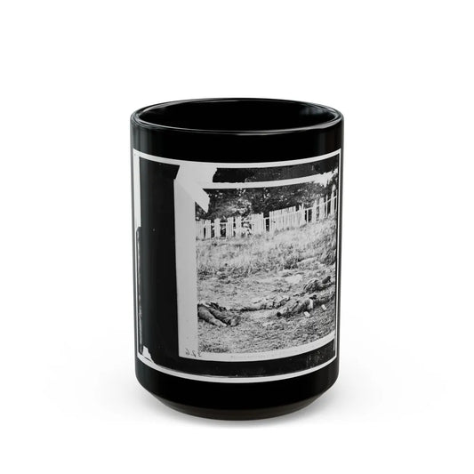 Antietam, Maryland. Dead Soldiers On Battlefield-2 (U.S. Civil War) Black Coffee Mug-15oz-Go Mug Yourself