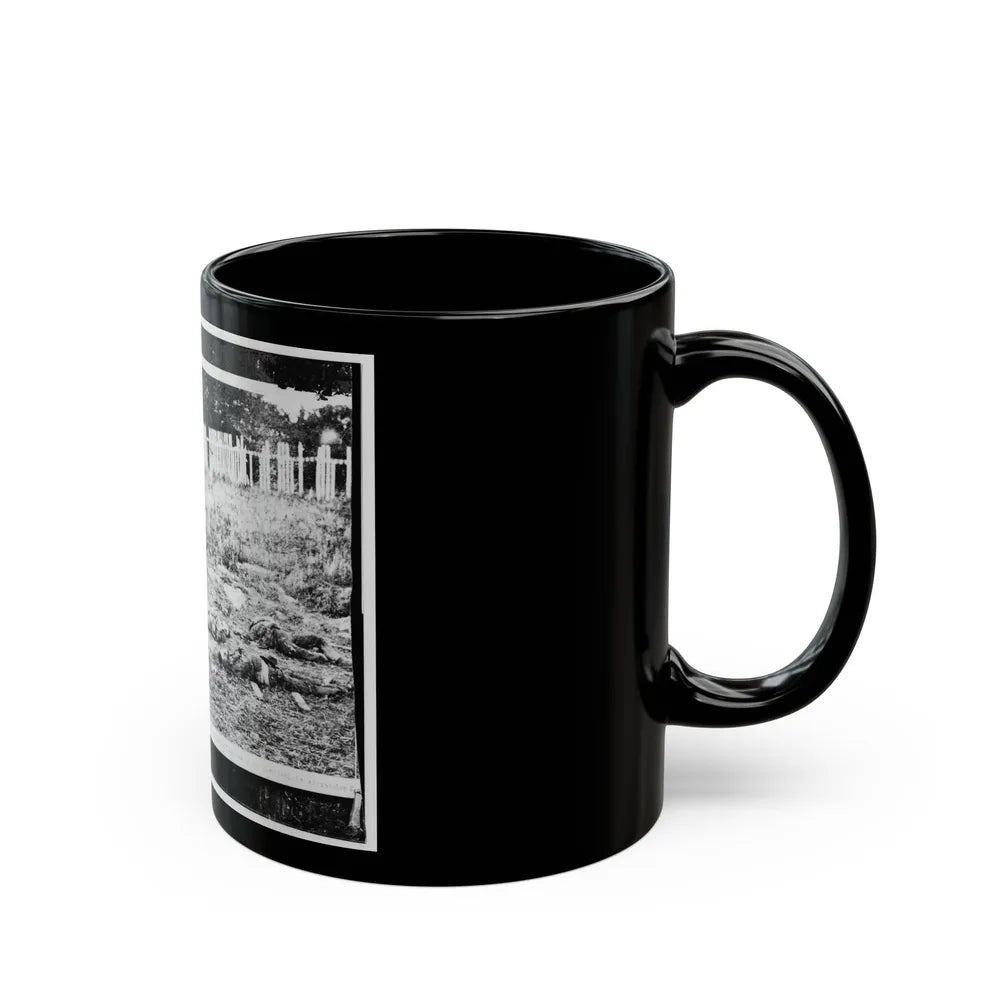 Antietam, Maryland. Dead Soldiers On Battlefield-2 (U.S. Civil War) Black Coffee Mug-Go Mug Yourself