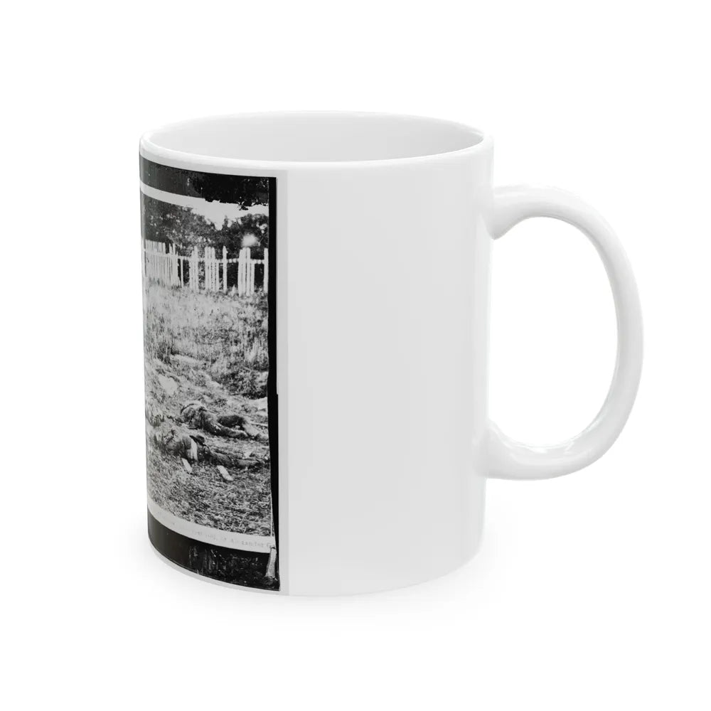 Antietam, Maryland. Dead Soldiers On Battlefield-2 (U.S. Civil War) White Coffee Mug-Go Mug Yourself