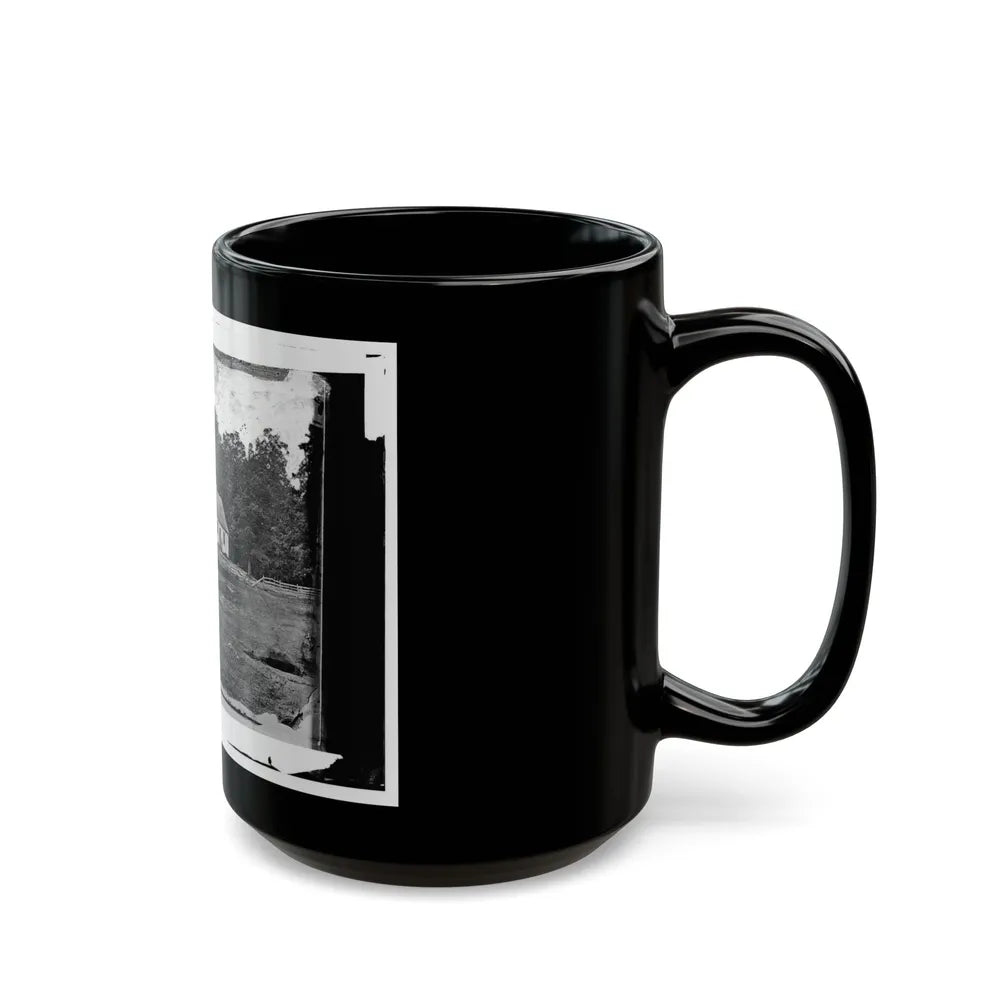 Antietam, Maryland. Dunker Church On Battlefield (U.S. Civil War) Black Coffee Mug-Go Mug Yourself