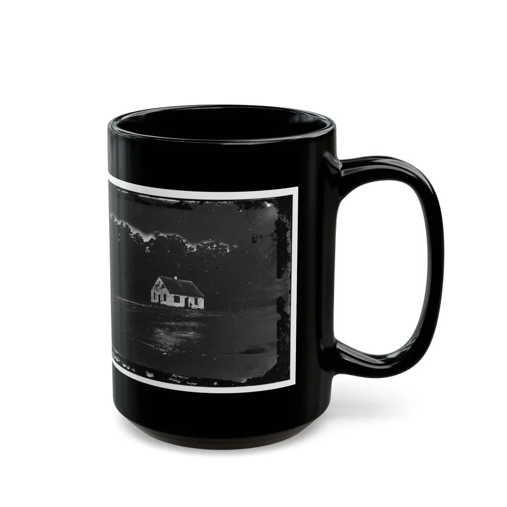 Antietam, Maryland. Dunker Church On Battlefield(2) (U.S. Civil War) Black Coffee Mug-Go Mug Yourself