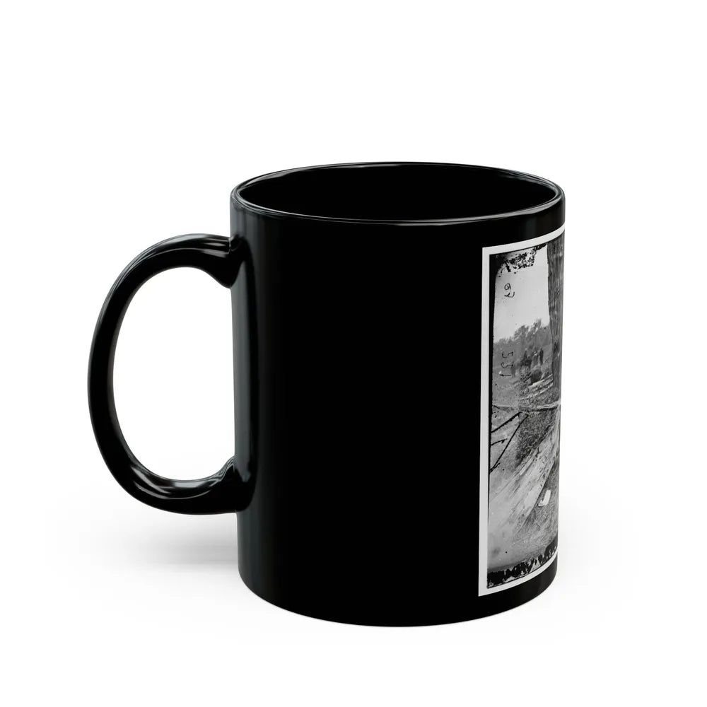 Antietam, Maryland. Federal Buried, Confederate Unburied, Where They Fell (U.S. Civil War) Black Coffee Mug-Go Mug Yourself