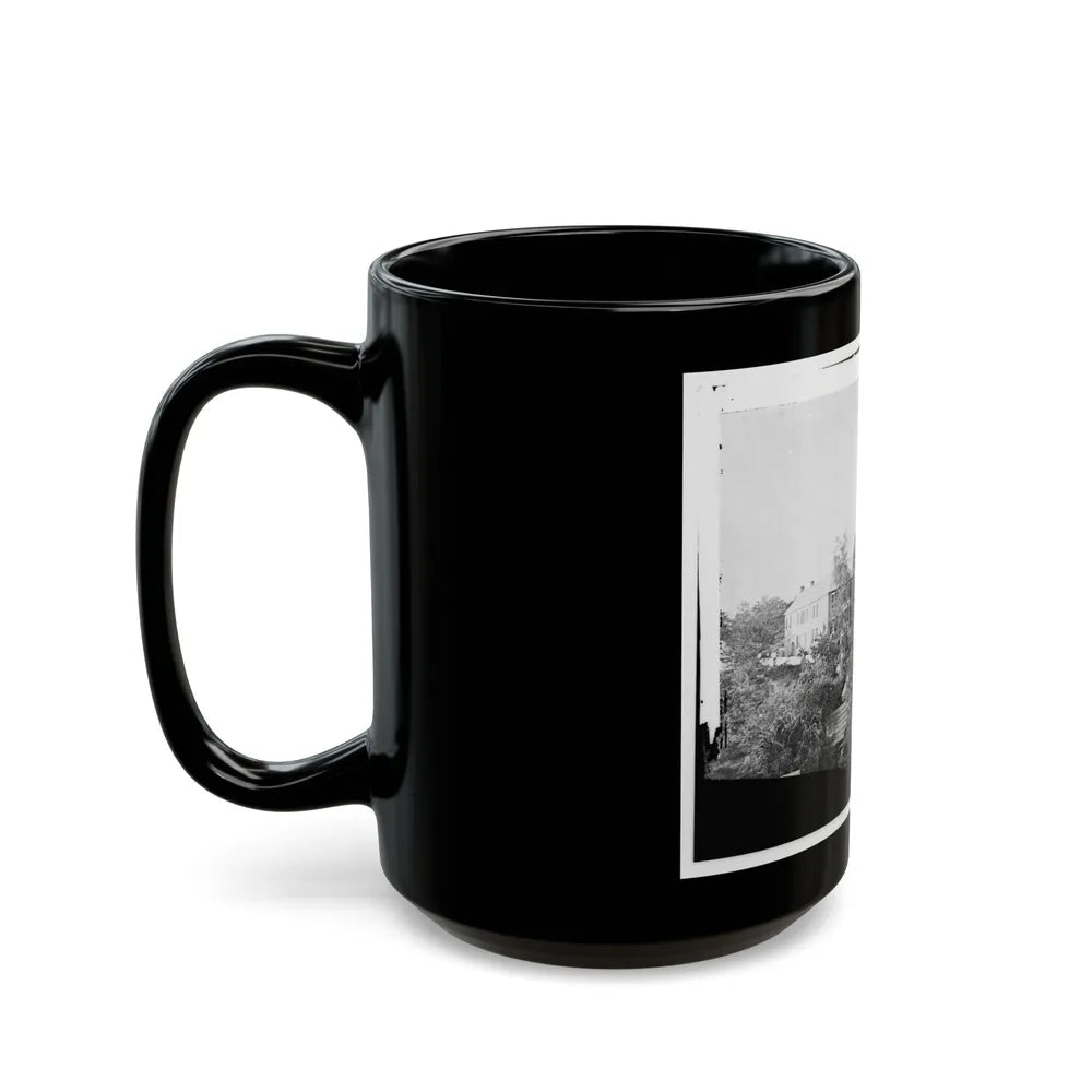 Antietam, Maryland. Gen. Joe Hooker's Headquarters (U.S. Civil War) Black Coffee Mug-Go Mug Yourself