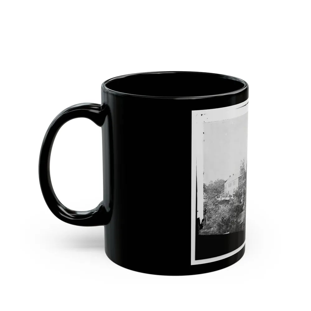 Antietam, Maryland. Gen. Joe Hooker's Headquarters (U.S. Civil War) Black Coffee Mug-Go Mug Yourself