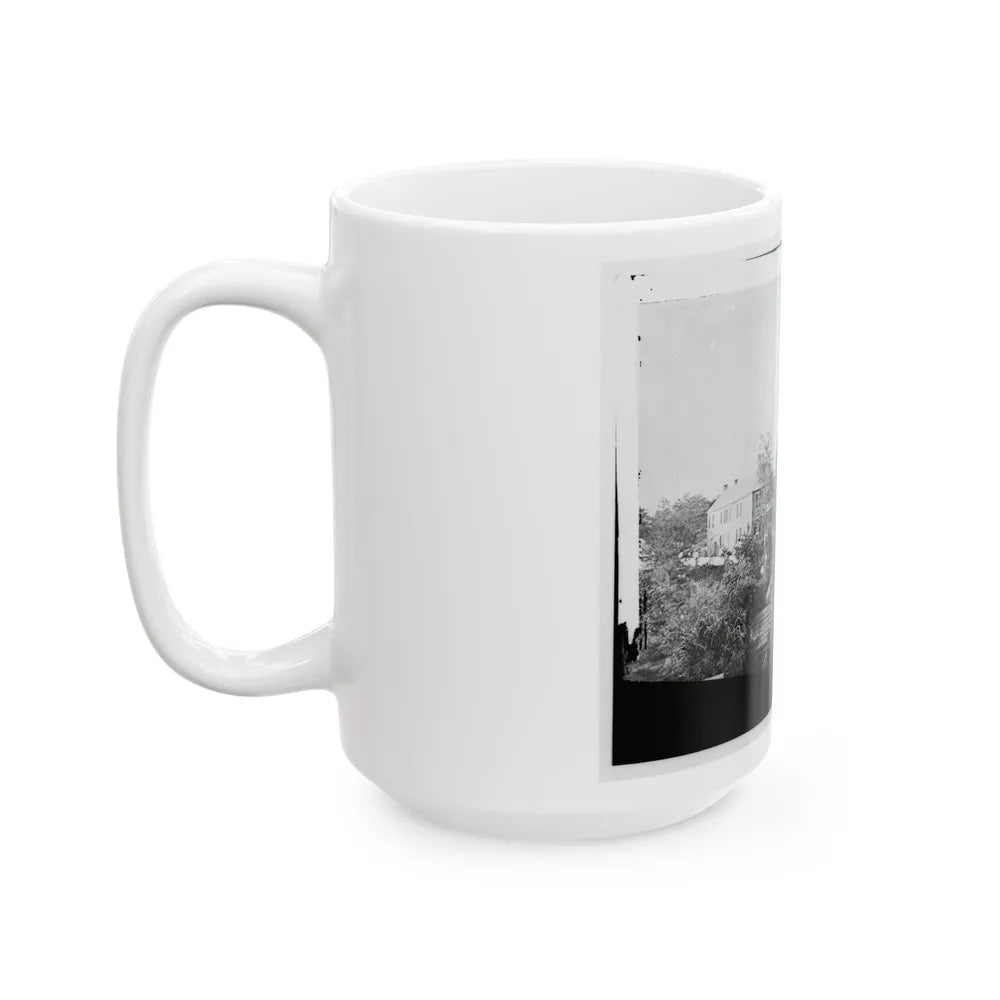 Antietam, Maryland. Gen. Joe Hooker's Headquarters (U.S. Civil War) White Coffee Mug-Go Mug Yourself