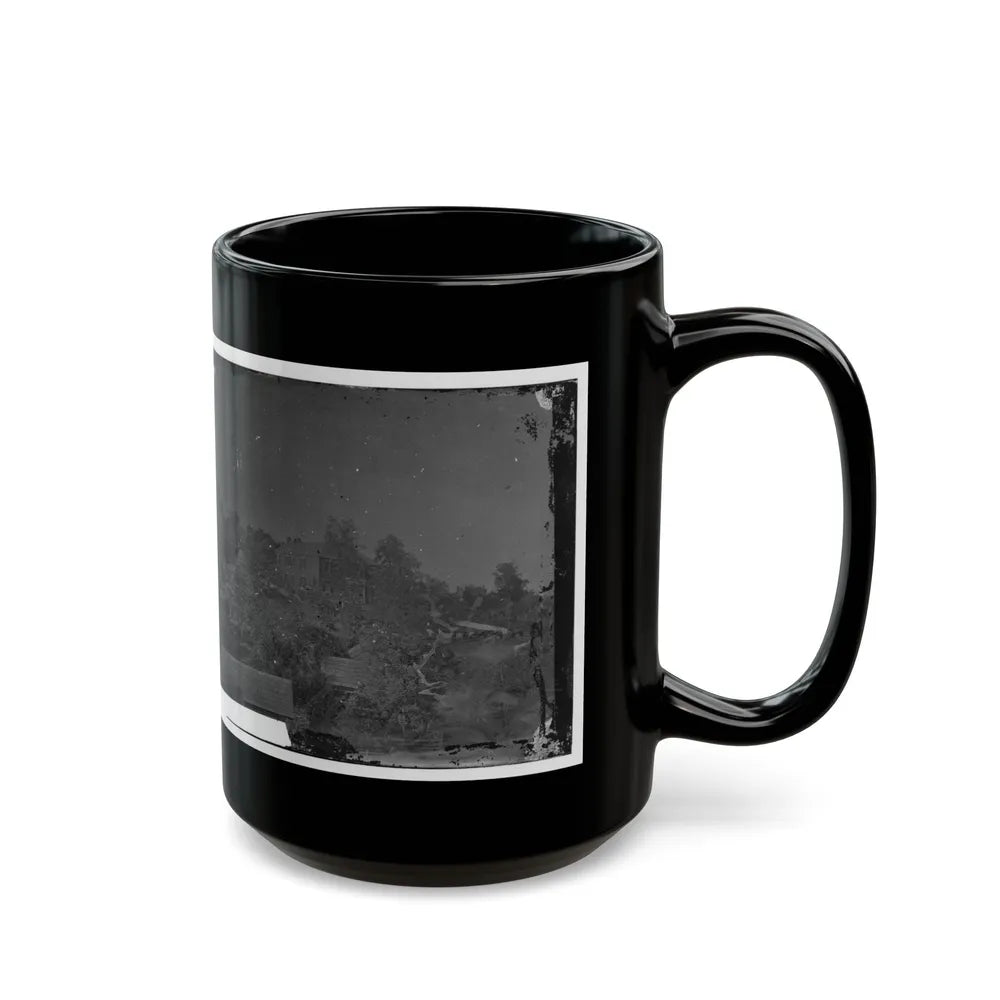 Antietam, Maryland. Gen. Joe Hooker's Headquarters(2) (U.S. Civil War) Black Coffee Mug-Go Mug Yourself