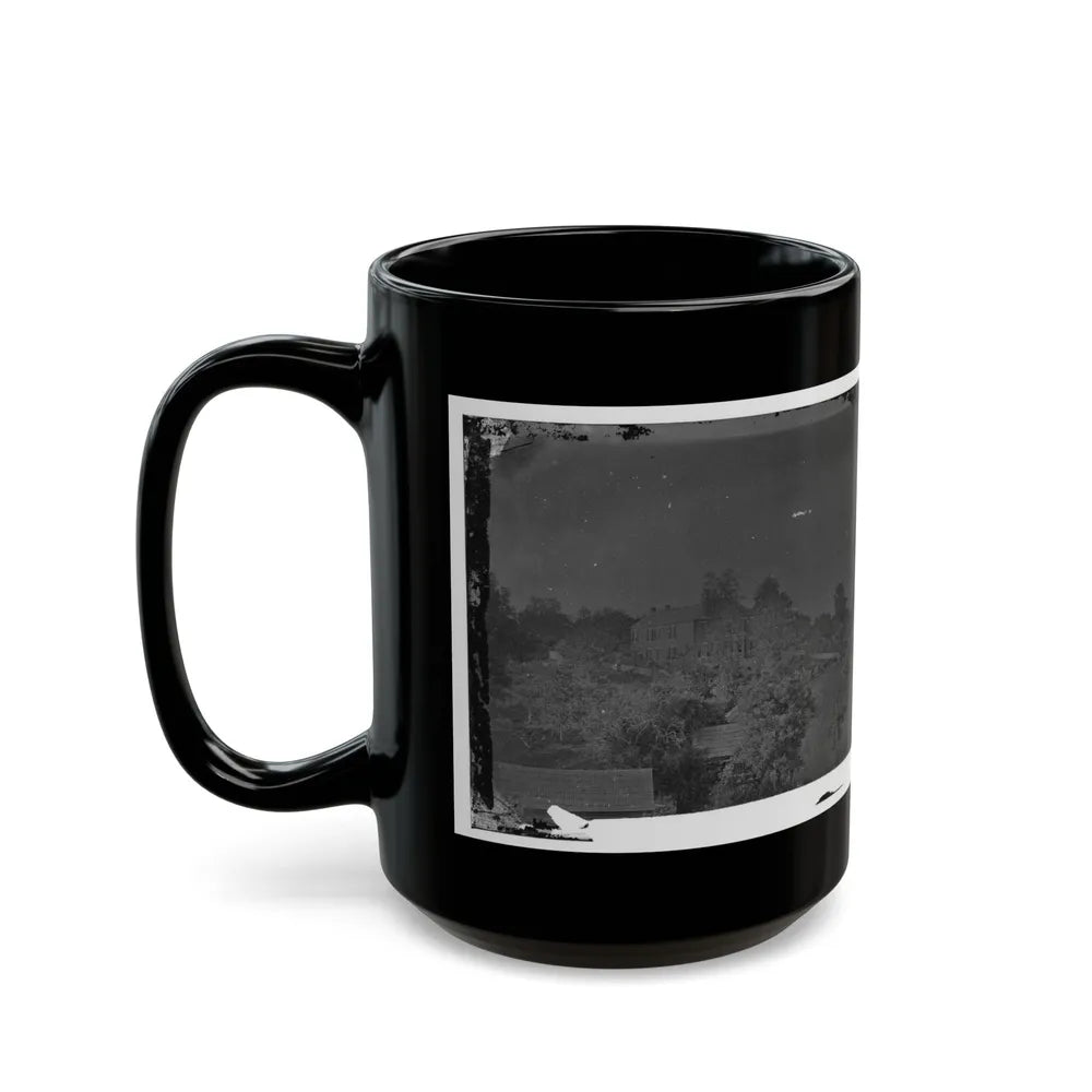 Antietam, Maryland. Gen. Joe Hooker's Headquarters(2) (U.S. Civil War) Black Coffee Mug-Go Mug Yourself