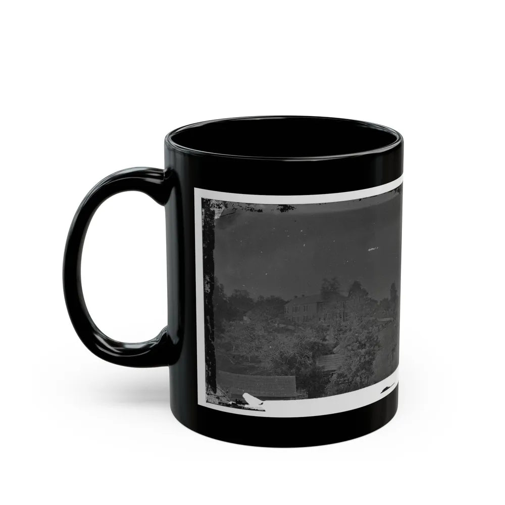 Antietam, Maryland. Gen. Joe Hooker's Headquarters(2) (U.S. Civil War) Black Coffee Mug-Go Mug Yourself