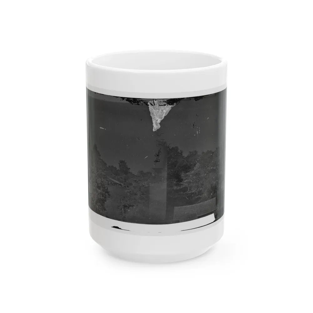 Antietam, Maryland. Gen. Joe Hooker's Headquarters(2) (U.S. Civil War) White Coffee Mug-15oz-Go Mug Yourself