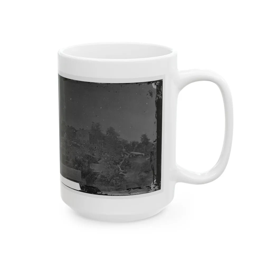 Antietam, Maryland. Gen. Joe Hooker's Headquarters(2) (U.S. Civil War) White Coffee Mug-Go Mug Yourself