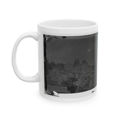 Antietam, Maryland. Gen. Joe Hooker's Headquarters(2) (U.S. Civil War) White Coffee Mug-Go Mug Yourself