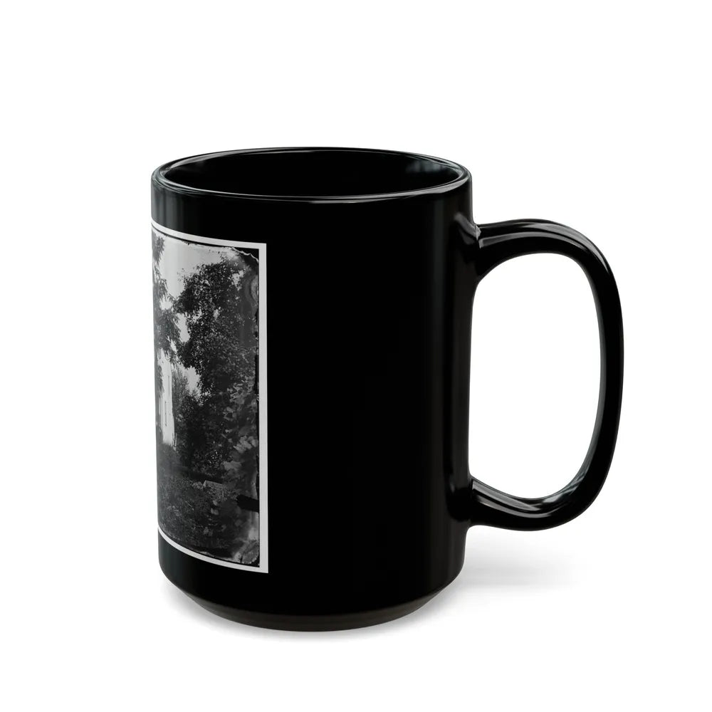 Antietam, Maryland. Miller House (U.S. Civil War) Black Coffee Mug-Go Mug Yourself