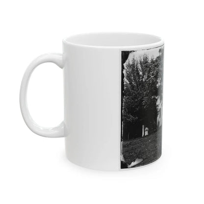 Antietam, Maryland. Miller House (U.S. Civil War) White Coffee Mug-Go Mug Yourself