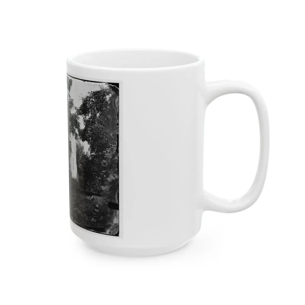 Antietam, Maryland. Miller House (U.S. Civil War) White Coffee Mug-Go Mug Yourself