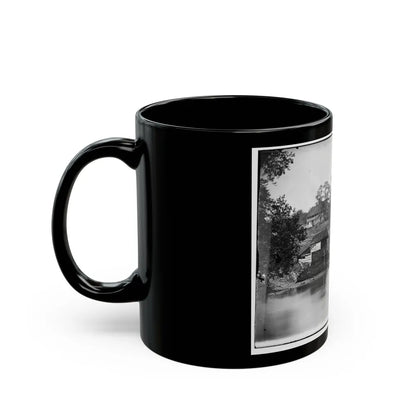 Antietam, Maryland. Newcomer's Mill (U.S. Civil War) Black Coffee Mug-Go Mug Yourself